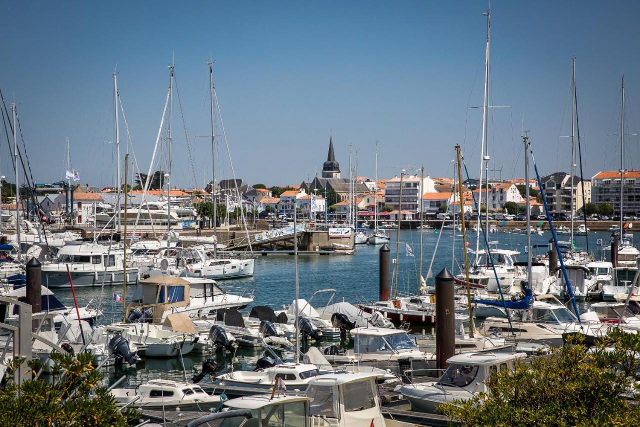 Panoramic View Face Mer Saint Gilles Croix de vie Eksteriør billede
